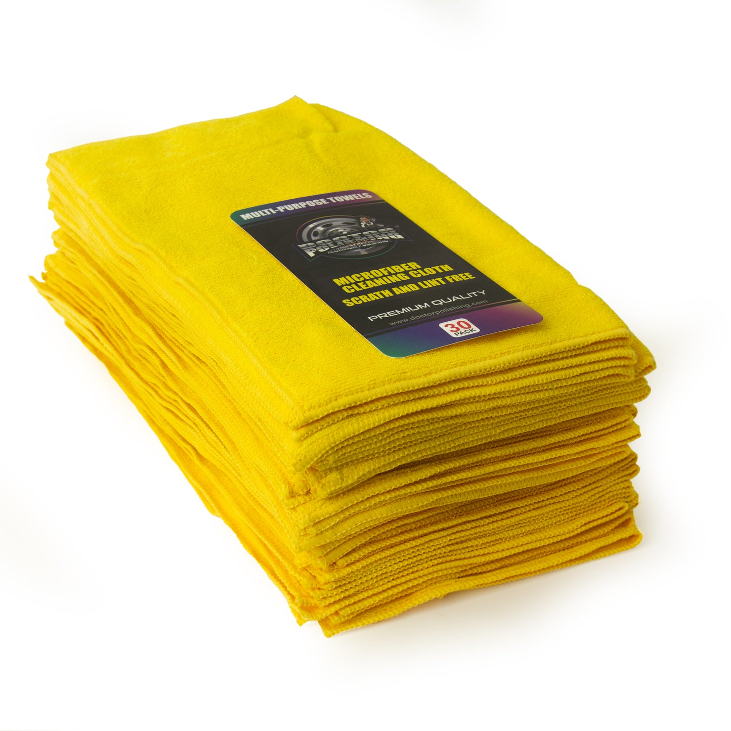 Microfiber Detail Towel Yellow