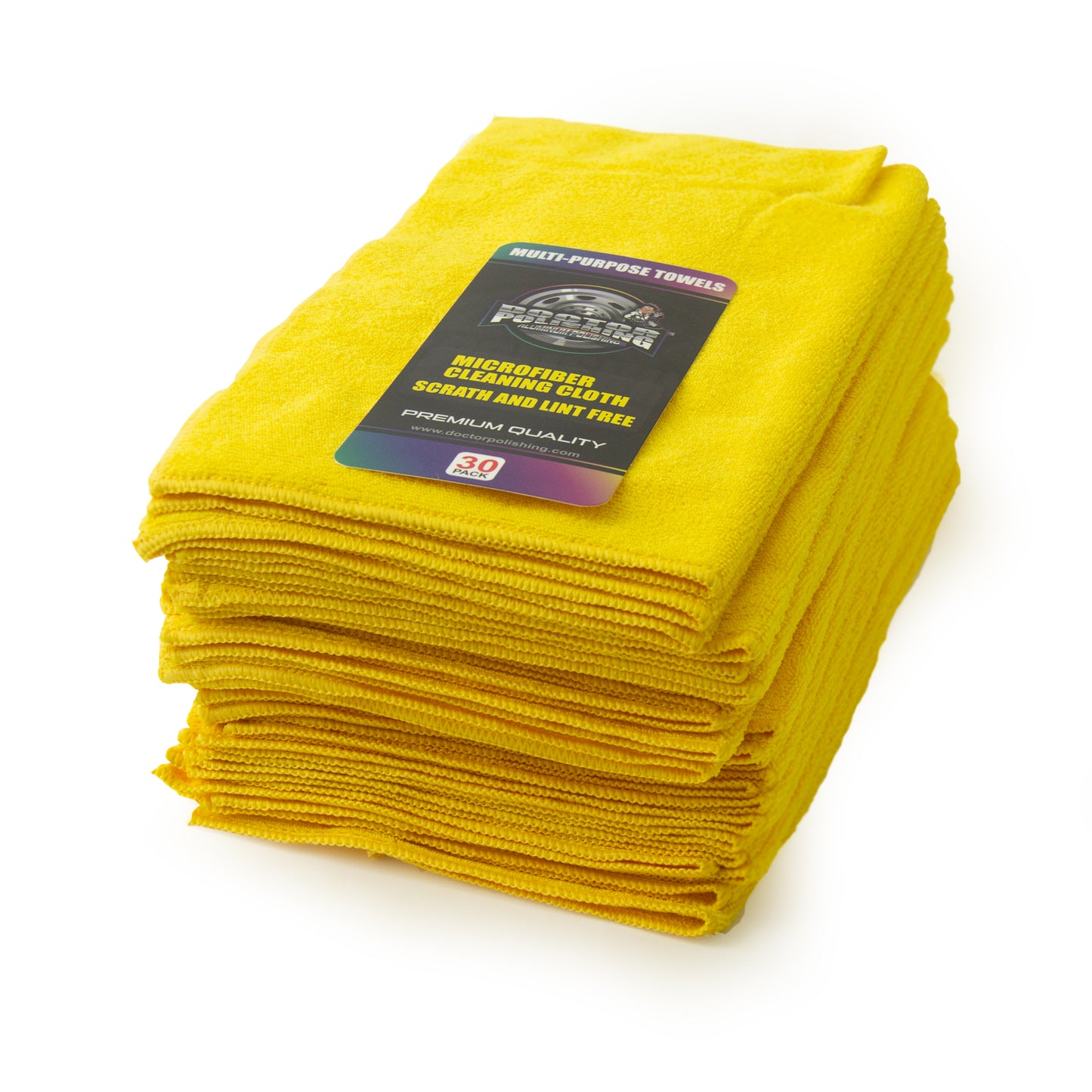 Microfiber Detail Towel Yellow