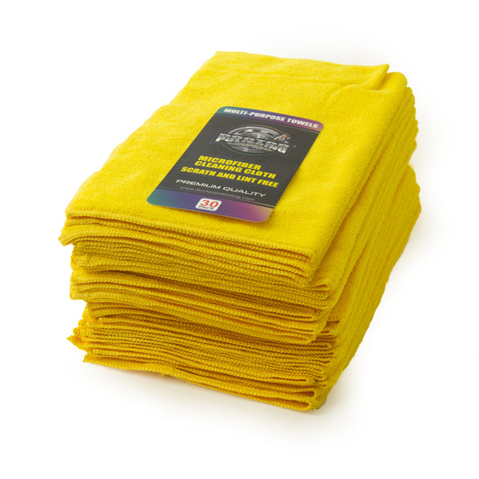 Microfiber Detail Towel Yellow